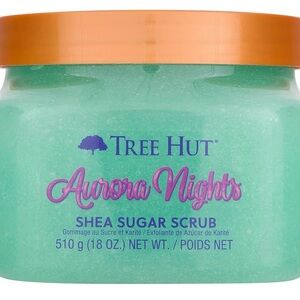 Tree Hut Aurora Nights Shea Sugar Scrub - Green